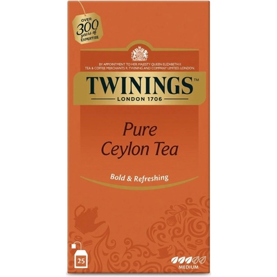 Twinings Čistý cejlon černý čaj 25 x 2 g