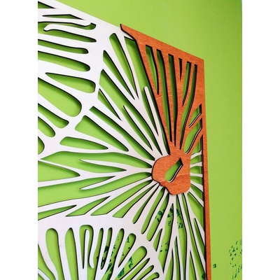Vyřezávaný obraz na zeď - ALENKA: 46 x 80 cm 3913-44823 PR0296