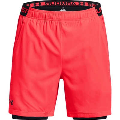 Under Armour šortky s podšívkou UA Vanish Woven 2in1 Sts-RED 1373764-628