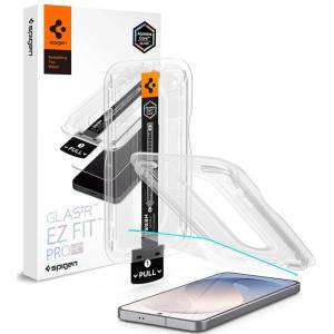 Spigen Стъклен Протектор за Samsung S26 FE, Spigen EZ Fit Pro Glas. tR, Прозрачен (AGL11996)