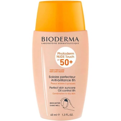 BIODERMA Photoderm Nude Dorado 40ml Facial Sunscreen - Orange