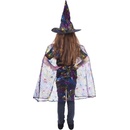 RAPPA čaroděj čarodějnice s pláštěm + kloboukem / HALLOWEEN
