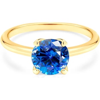 Image 1 of SAVICKI Годежен пръстен Savicki: златен. син сапфир