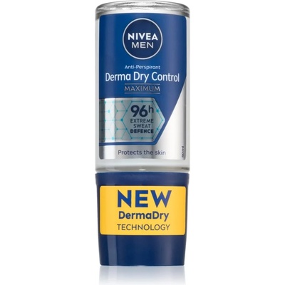 Nivea Men Derma Dry Control рол-он и антиперспирант за мъже 50ml