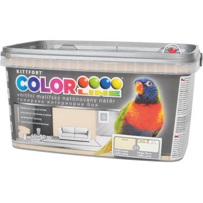 Kittfort Colorline® Интериорна боя Kittfort Colorline® 04 кафе лате 4кг (е83982928-к)