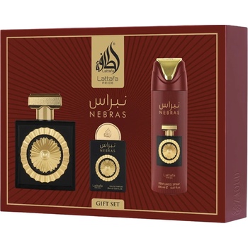 LATTAFA Nebras - EDP 100 ml + EDP 20 ml + Deodorant 200 ml унисекс