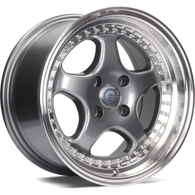 Carbonado Bavaria 8x15 4x100 ET20 dark anthracite lip polished