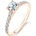 SAVICKI Годежен пръстен Share Your Love: розово злато, диамант