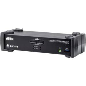 ATEN Превключвател KVMP на ATEN USB 3.2 Gen1, 4K HDMI, 2 порта CS1822-AT-G (CS1822-AT-G)