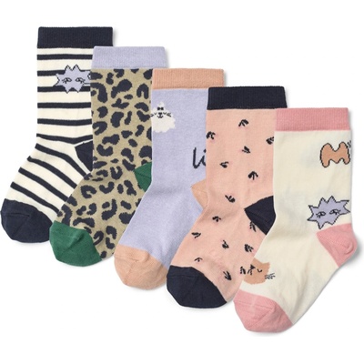 LIEWOOD Детски спортни чорапи LIEWOOD Kid's Silas Socks 5-Pack Sports socks - Mood Mix - размер 17-18 (EU) (207-1726-0111)