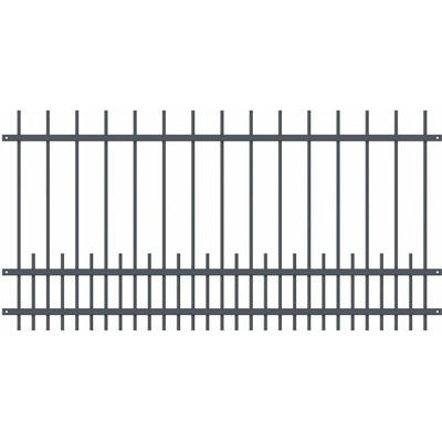 Kovové plotové pole PLP74 š. 2000 x v. 1000 mm