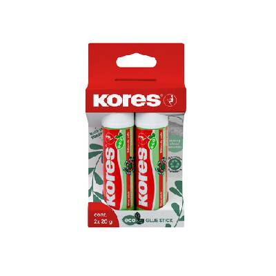 KORES Lepicí tyčinka Pastel 2 × 20 g