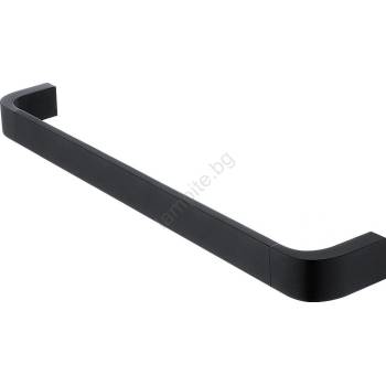 Nimco nkc 30046-90 - Стенна закачалка за кърпи nikau 49 см матов черен (nm0058)