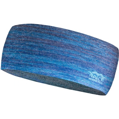 P. A. C P. A. C. Лента за глава P. A. C. Recycled Merino Tech Headband - Bluefade - размер One Size (204-9815-0111)