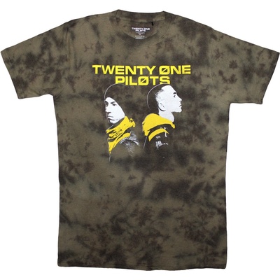 Twenty One Pilots Back To Back Wash Collection Green XL Риза (TOPTS14MDD04)
