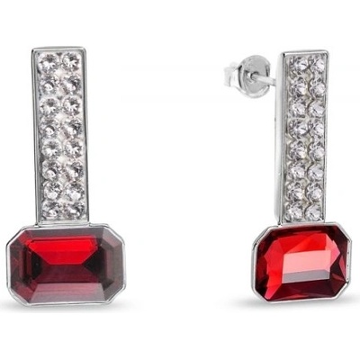 Spark červené se Swarovski Elements Royal Wand KFM2602CSC Scarlet