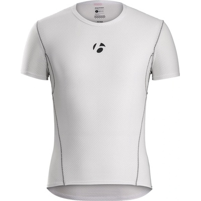 Bontrager B1 Short Sleeve Baselayer biele