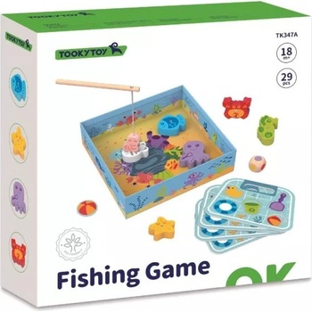 Tooky Toy Tooky Toy: магнитна риболовна игра (TK347A)