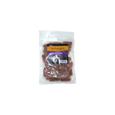 Pet Interest Smoked Duck Sausages - Лакомство за кучета, пушени наденички с патешко / 375 гр
