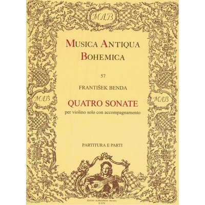 Quattro sonate - František Benda