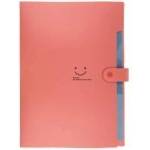 Beniamin Plastic briefcase with latch red A4 red Benjamin
