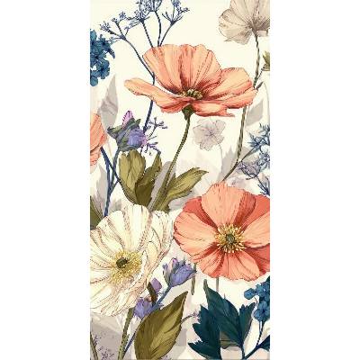 Takoy Panel na ušití rychleschnoucí osušky 80x160 letní máky