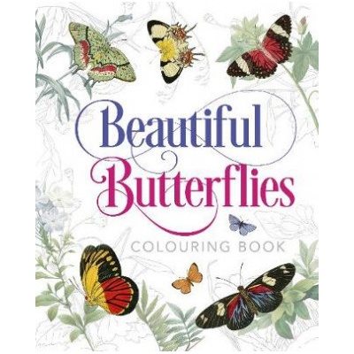 Beautiful Butterflies Colouring Book Gray PeterPaperback