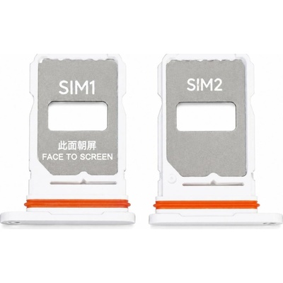 Držák (šuplík) SIM Xiaomi Redmi NOTE 15 PRO PLUS 5G silver