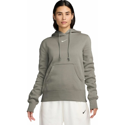 Nike Sportswear Phoenix Fleece svetlo zelená biela