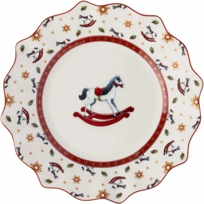 Villeroy & Boch Toy's Delight Anniversary dezertní talíř Houpací kůň 24 cm