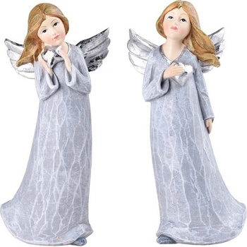 Anjelik polystone 118x240 mm strieborný