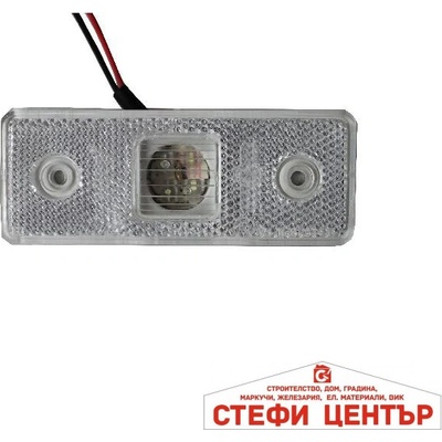 Paolo Габарит правоъгълен 0030 24v бял (76070)
