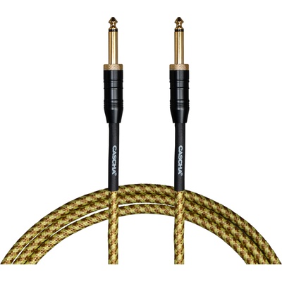 Cascha Professional Line Guitar Cable Natural 6 m Директен - Директен Инструментален кабел (CCP-G2STW6)