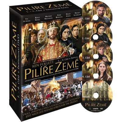 Pilíře země 1.- 4. část DVD