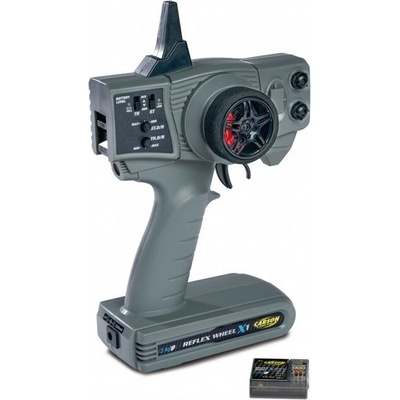 Carson Vysielač Reflex Wheel X1 gray 2,4GHz