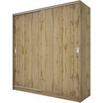 Bogdan Furniture I Гардероб с плъзгащи врати Mod 1009, Дъб артисан