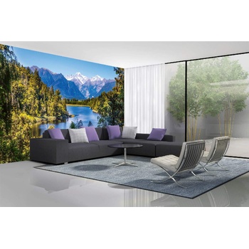 DIMEX ART s. r. o Самозалепваща се флизелинова фототапета езеро матесън 375 x 250 см