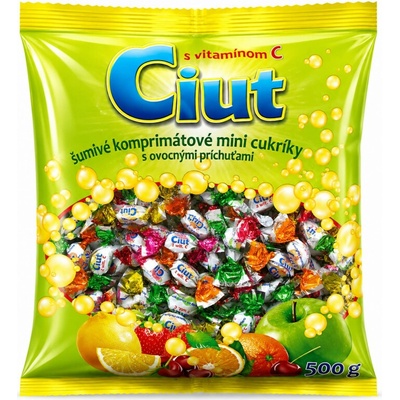 Cuit Šumivé cukríky s vtamínom C 500 g