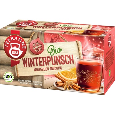 TEEKANNE Organic Winter Punch Tea 18 dvoukomorových sáčků