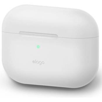 elago Защитен калъф Elago Basic Silicone Case за Apple Airpods Pro, бял/фосфор (EAPPOR-BA-LUBL)