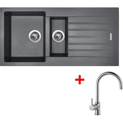 Sinks PERFECTO 1000.1 Titanium + Vitalia