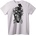 NOONEBRAND Тениска Skull байкер - XS, Black