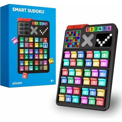 GiiKER Smart Sudoku elektronické barevné sudoku pro děti od 4 let
