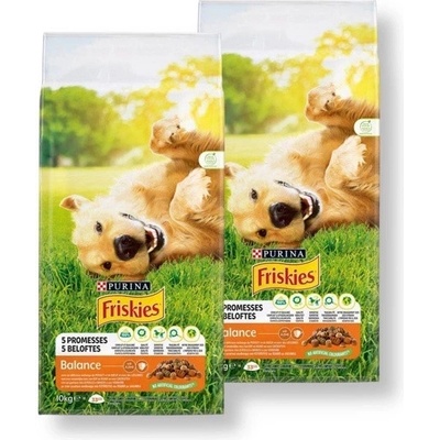 Purina Friskies Adult Dog Balance Chicken with vegetables 2 x 15 kg