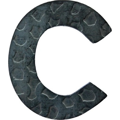 Umakov Písmeno kované "c" h70, t3mm V5/24-c-m