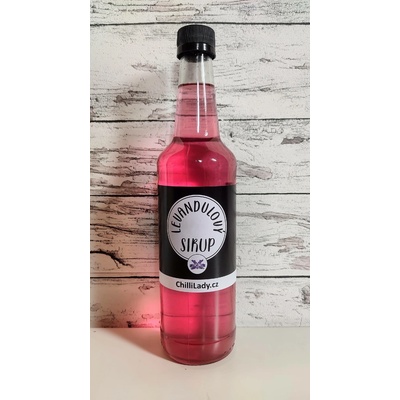 Chilli Lady Levandulový sirup 0,5 l