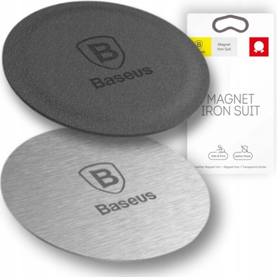 Baseus Car Mount Magnet iron Suit for cases Silver ACDR-A0S