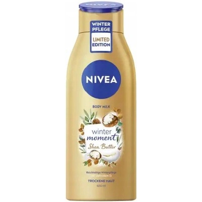 Nivea Winter Moment Shea butter /Zlatý obal/ telové mlieko 400 ml