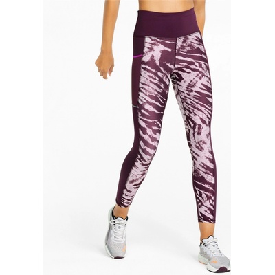 Puma 5K Graphic High Waist 7/8 Leggins čierny