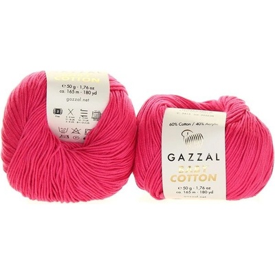 Příze Baby Cotton 3415 pivoňková
